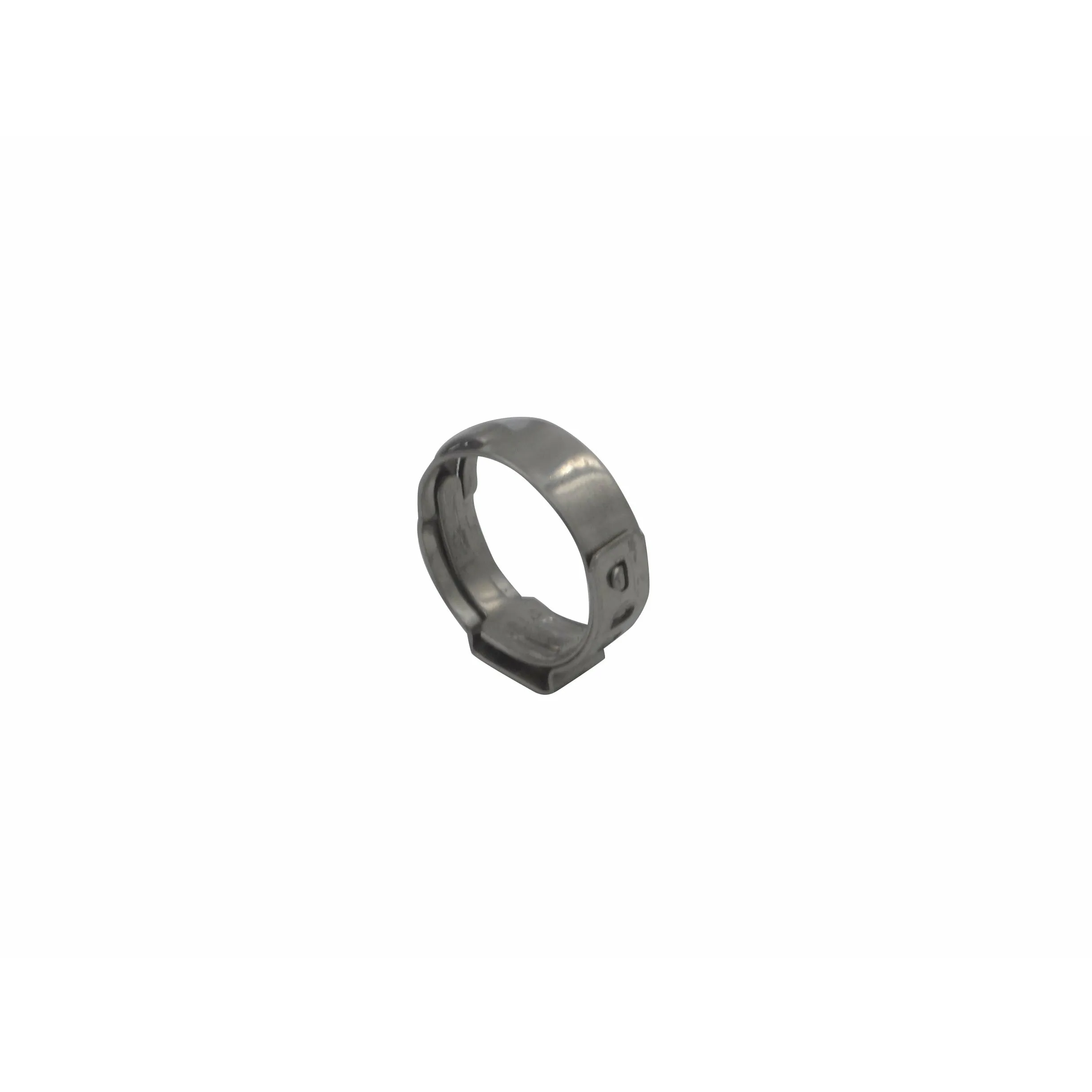 100 Piece 304 Stainless Steel 16-19.2mm Ear Hose Clamp