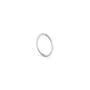 18k White Gold Nose Hoop