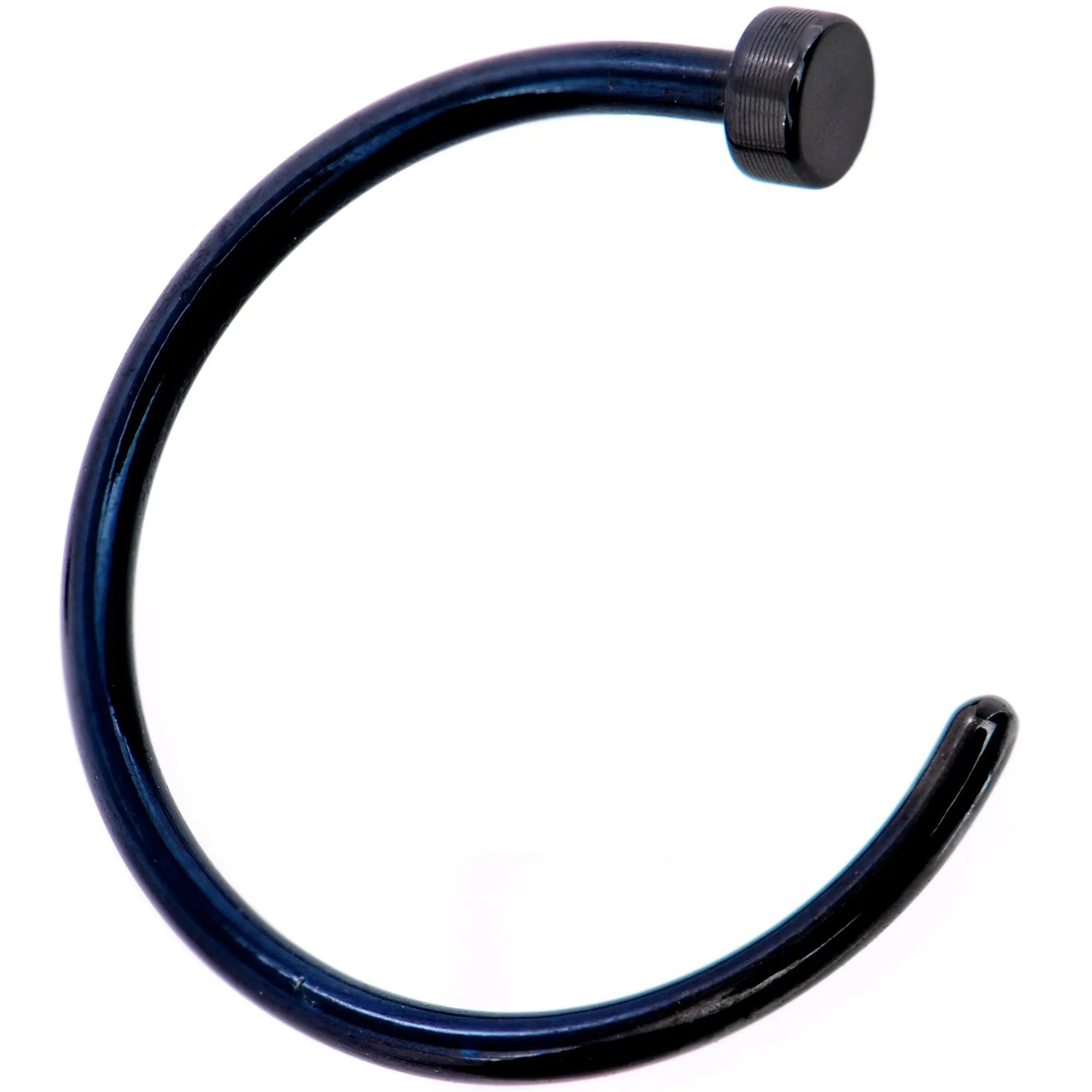 20 Gauge 3/8 Pack Set of 3 Assorted Stainless Steel Nose Hoop Rings