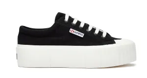 2631 Stripe Platform - Black/White Avorio A FURTHER 15% OFF AUTOMATICALLY APPLIED AT CHECKOUT