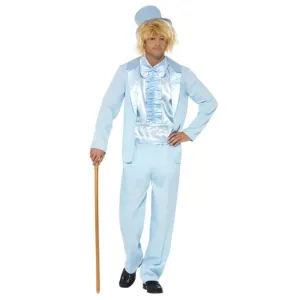 90s Stupid Tuxedo Costume - Blue