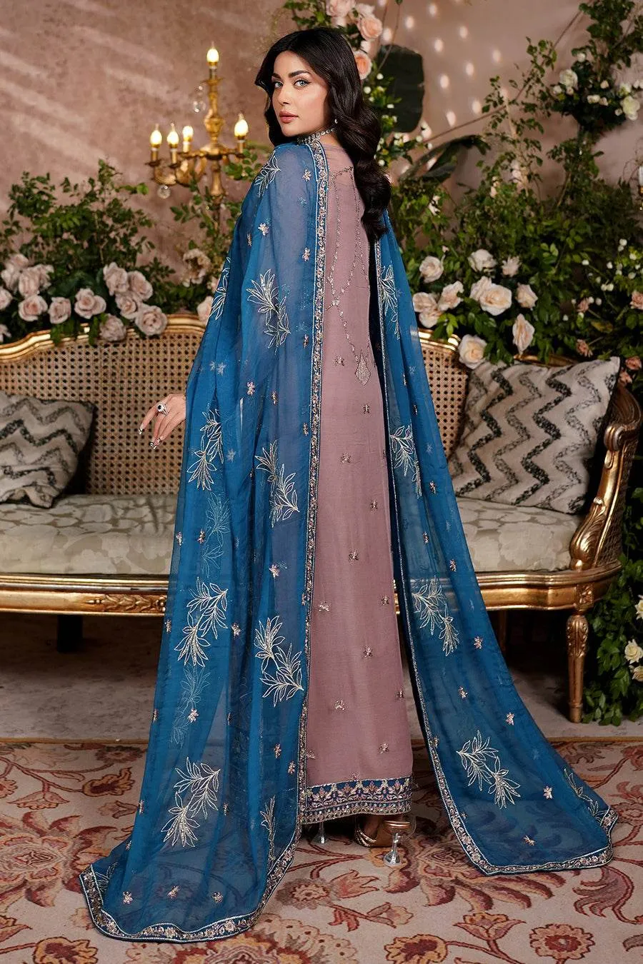 Aarzu Luxury Embroidered Vol-03 Unstitched 3Pcs