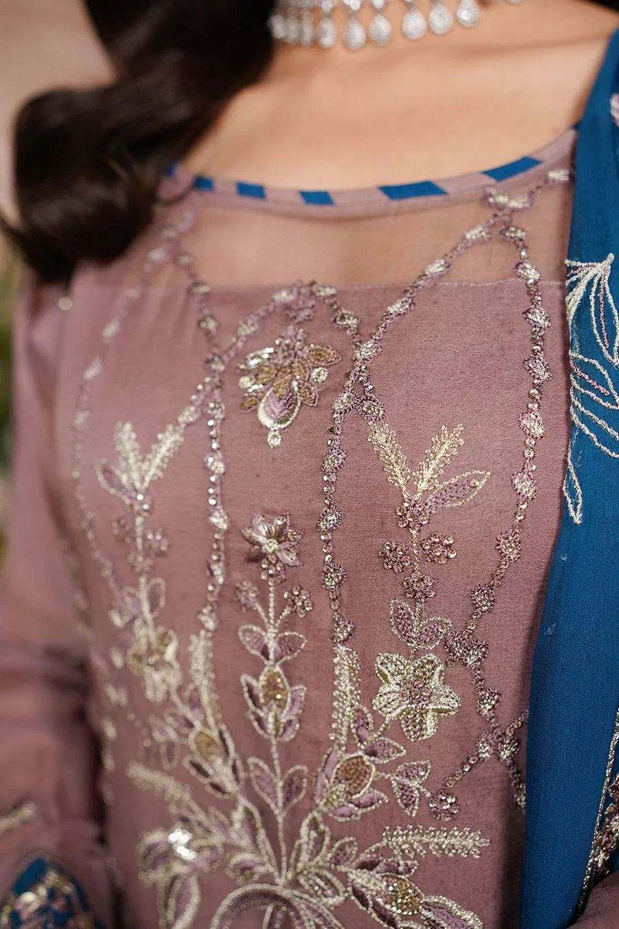 Aarzu Luxury Embroidered Vol-03 Unstitched 3Pcs
