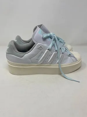 Adidas Superstar Bonega Womens Platform Sneakers Light Blue US 8 Like New