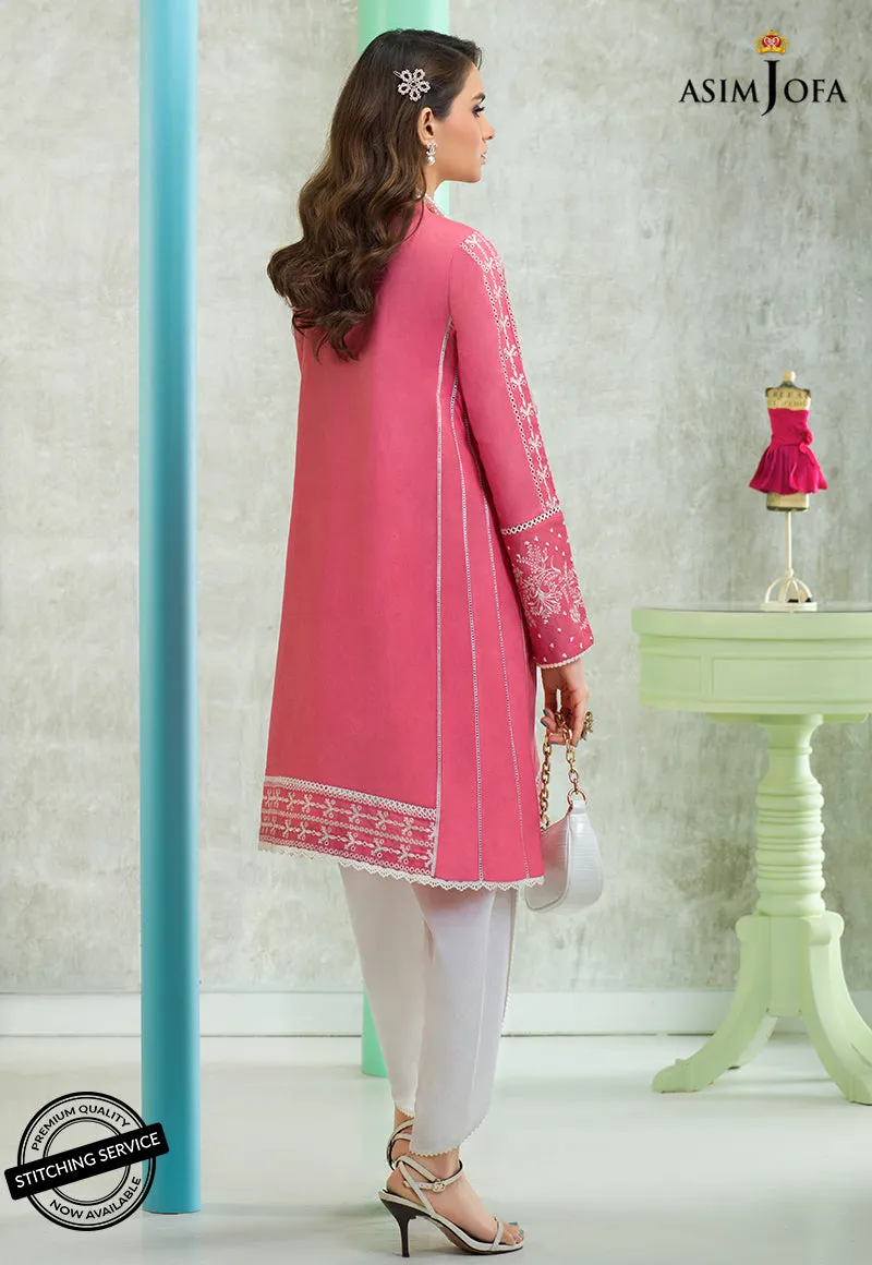 AJES-04 | Asim Jofa AJ Essentials Summer Collection 2022 | Embroidered Cotton Suits Unstitched 2 Piece