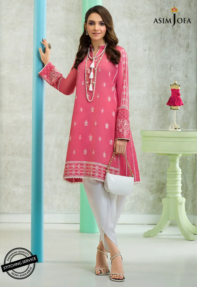 AJES-04 | Asim Jofa AJ Essentials Summer Collection 2022 | Embroidered Cotton Suits Unstitched 2 Piece
