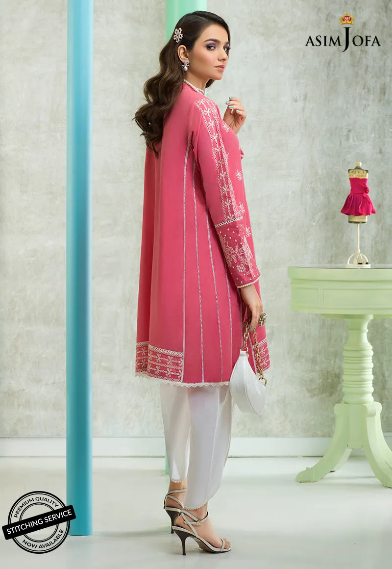 AJES-04 | Asim Jofa AJ Essentials Summer Collection 2022 | Embroidered Cotton Suits Unstitched 2 Piece
