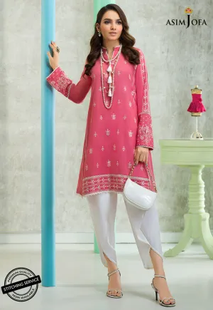 AJES-04 | Asim Jofa AJ Essentials Summer Collection 2022 | Embroidered Cotton Suits Unstitched 2 Piece
