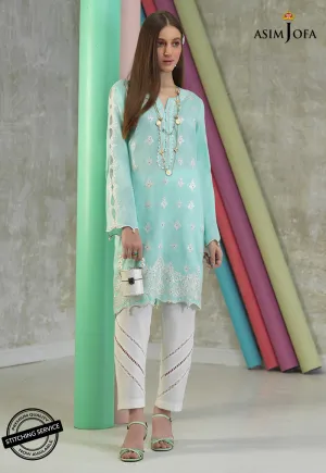 AJES-11 | Asim Jofa AJ Essentials Summer Collection 2022 | Embroidered Cotton Suits Unstitched 2 Piece