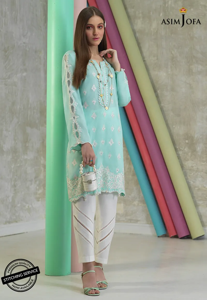 AJES-11 | Asim Jofa AJ Essentials Summer Collection 2022 | Embroidered Cotton Suits Unstitched 2 Piece