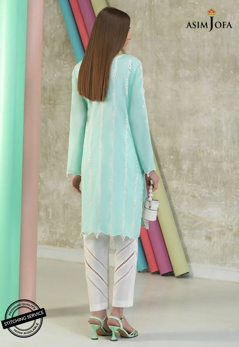 AJES-11 | Asim Jofa AJ Essentials Summer Collection 2022 | Embroidered Cotton Suits Unstitched 2 Piece