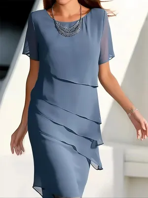 Alarice® | Chiffon Cocktail Dress