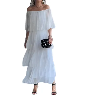 Alessia – Flowy Chiffon Women’s Maxi Dress