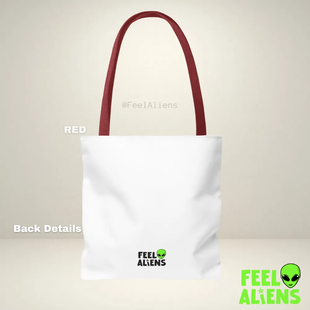 Alien Ticket Stamp Tote Bag (AOP)