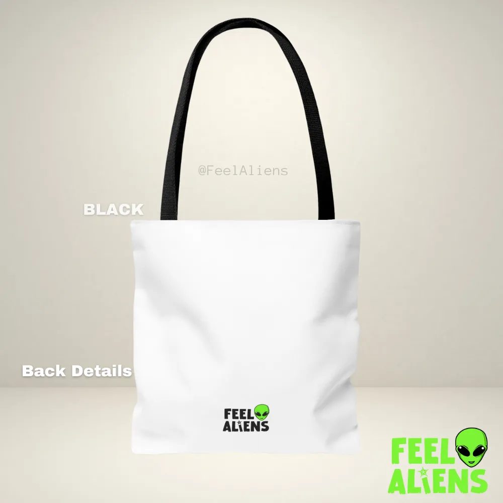 Alien Ticket Stamp Tote Bag (AOP)