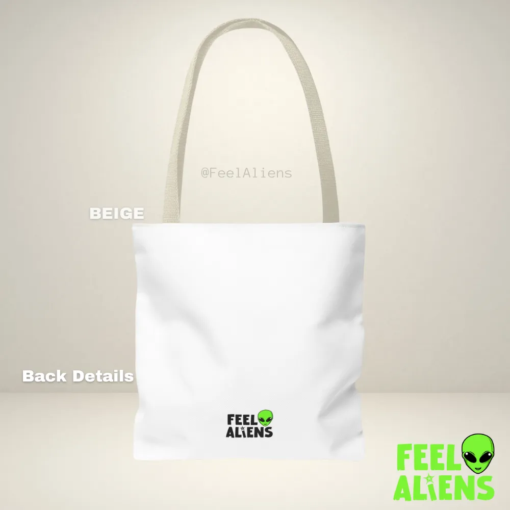 Alien Ticket Stamp Tote Bag (AOP)