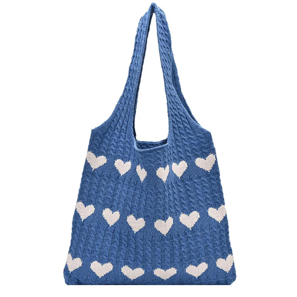 Amore Crochet Tote Bag