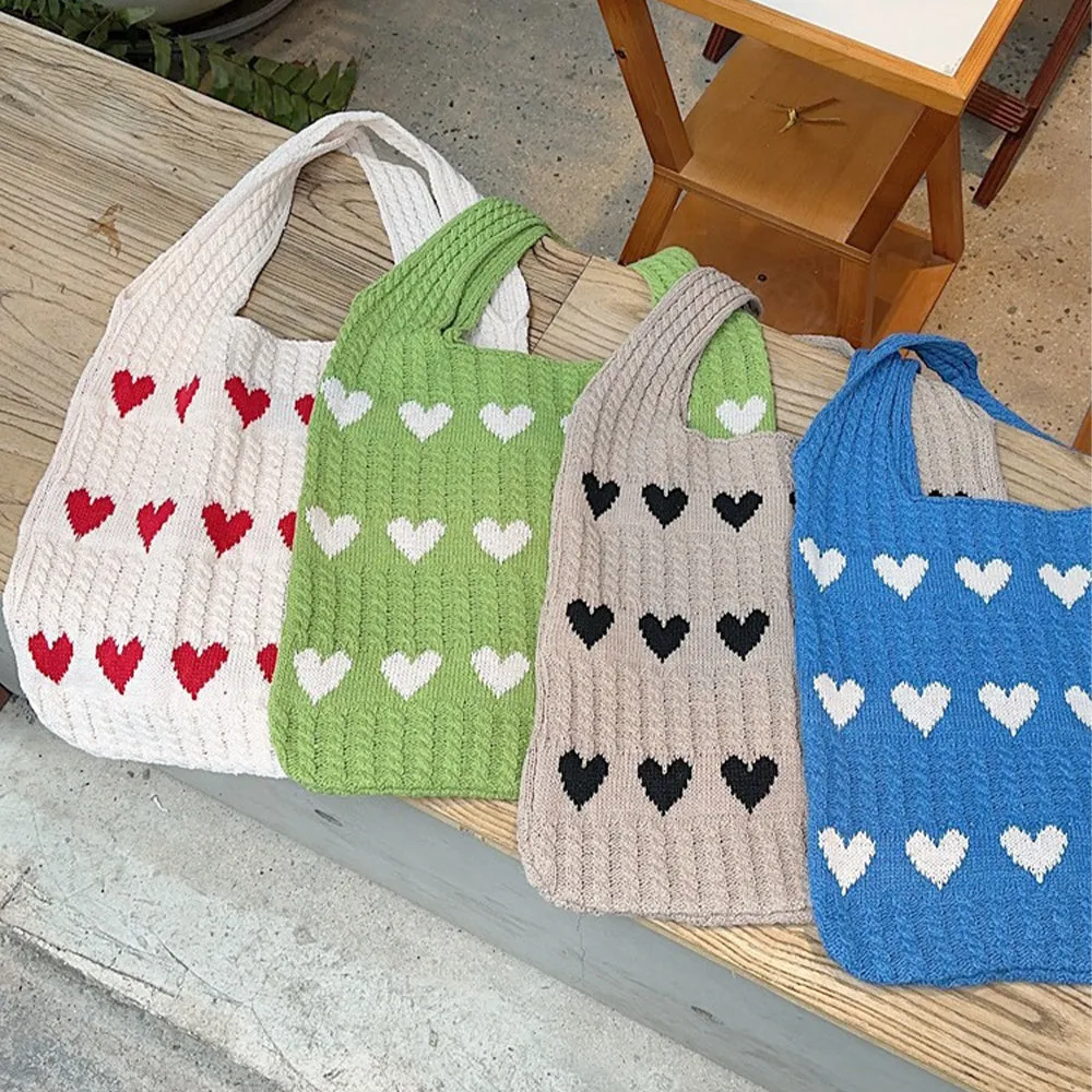 Amore Crochet Tote Bag