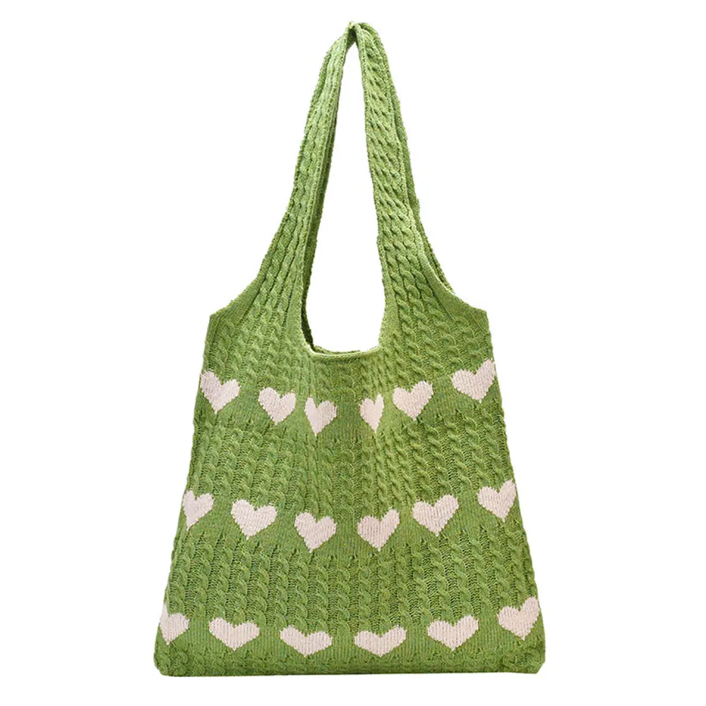 Amore Crochet Tote Bag