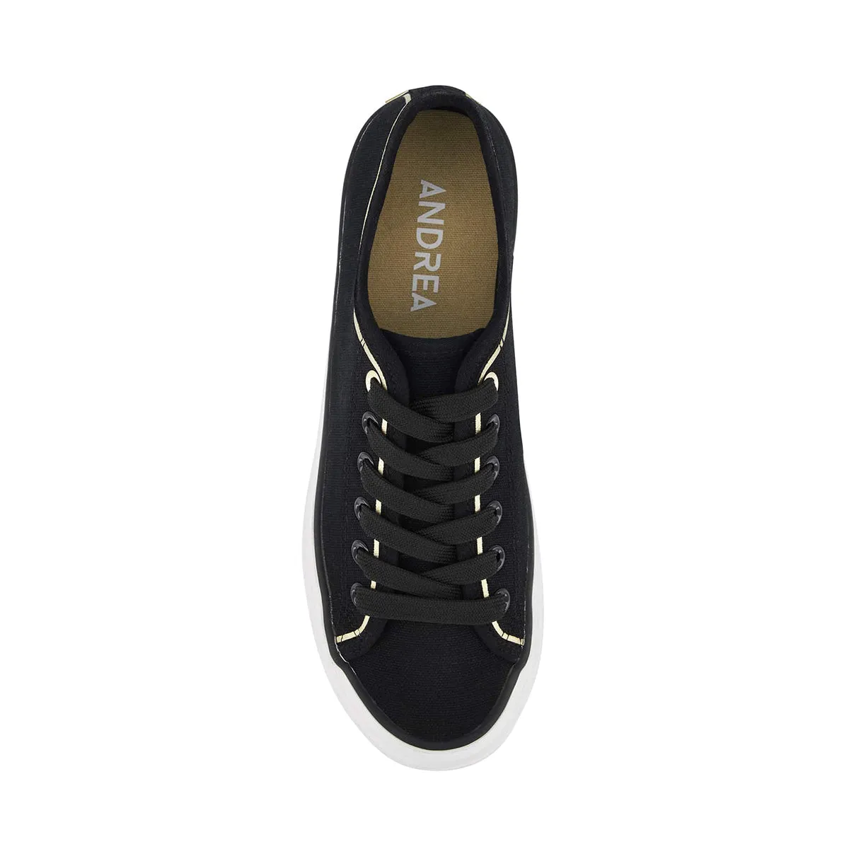 Andrea Platform Canvas Sneakers 63381