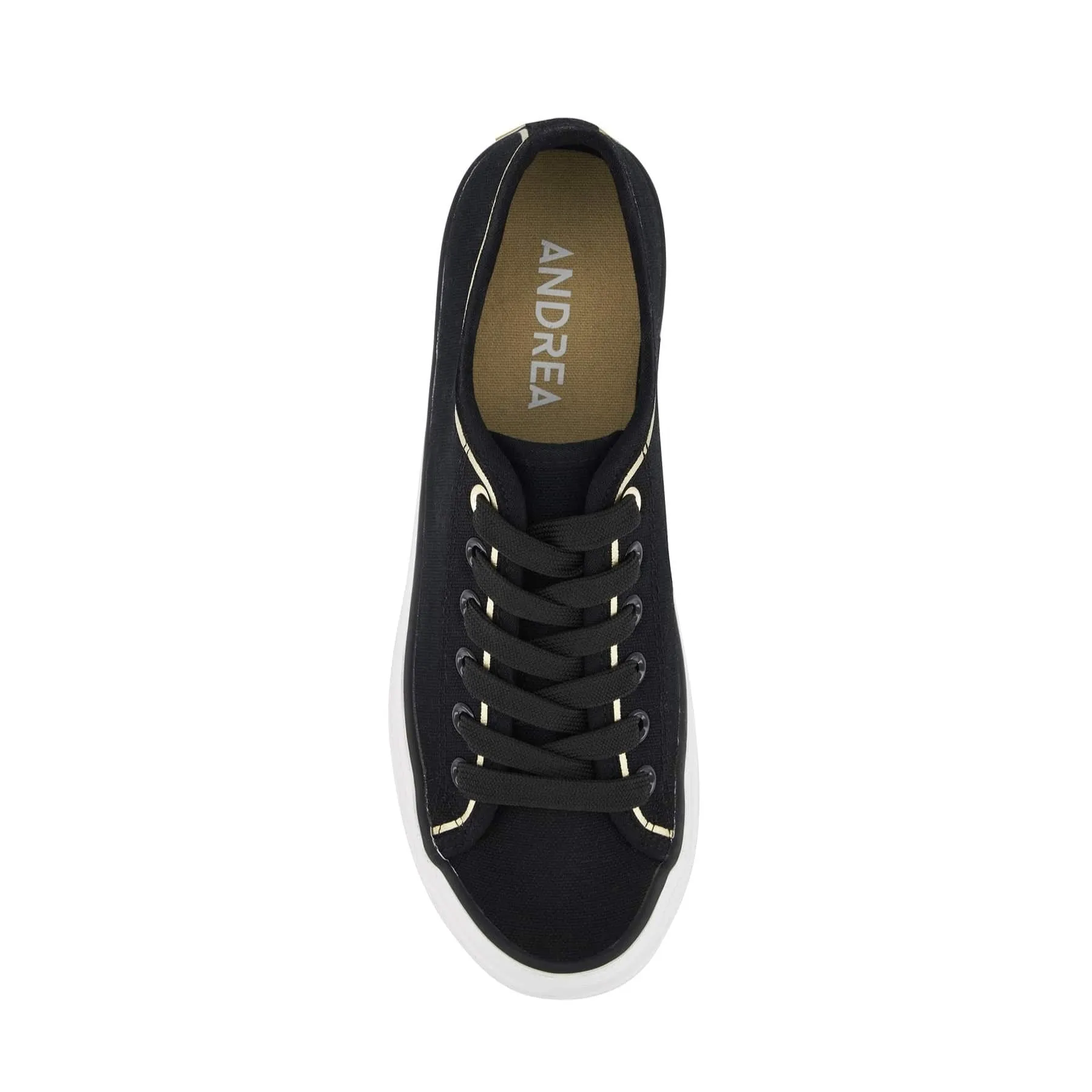 Andrea Platform Canvas Sneakers 63381