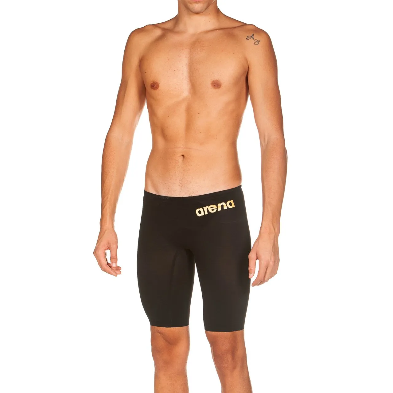 Arena M Carbon Air2 Jammer - Black-Black-Gold
