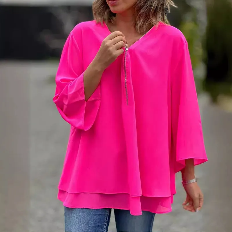 Ava™ - Subtle Glamour Blouse