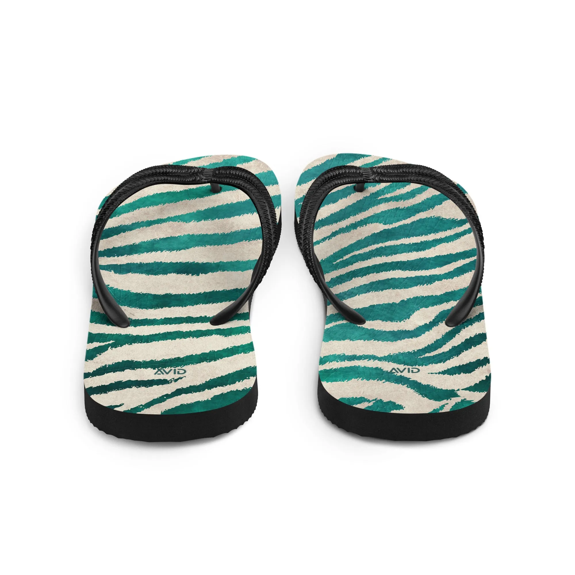 Avid Lodon Green Zebra - Flip-Flops