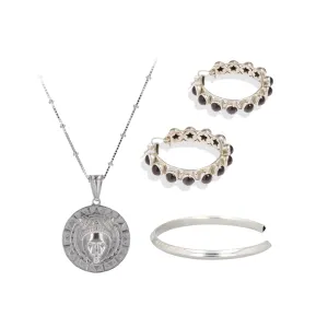 Back to Black Jewelry Stack