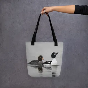Barrow's Golden Eye Tote bag