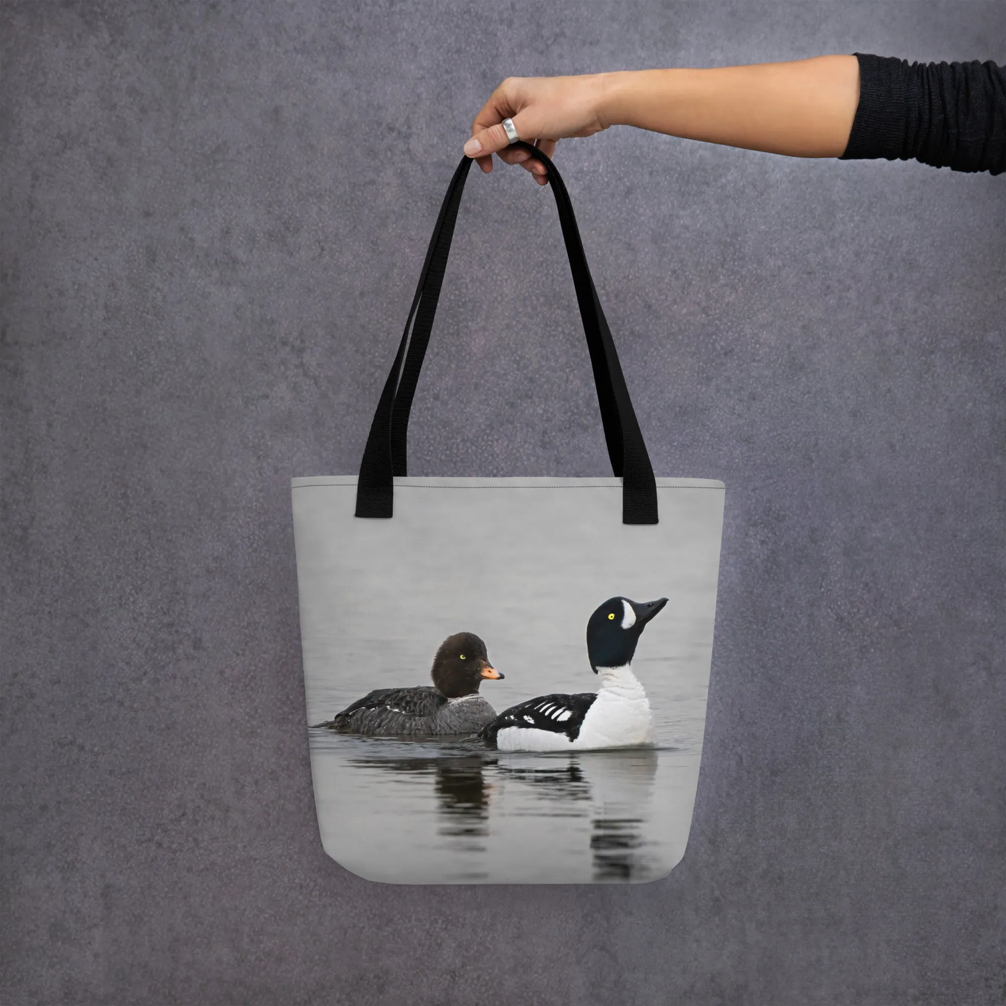 Barrow's Golden Eye Tote bag