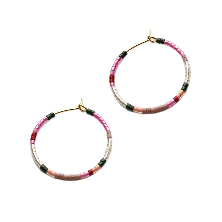 Beauty Hoops / PINK