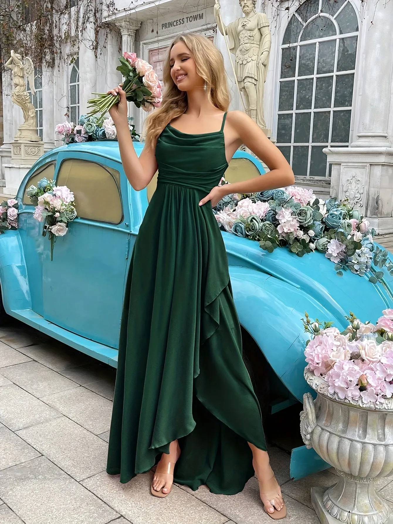 Berta® | Elegant Chiffon Bridesmaid Dress