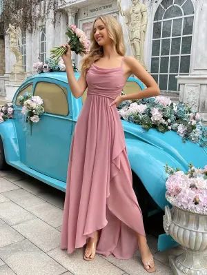 Berta® | Elegant Chiffon Bridesmaid Dress