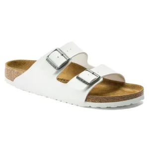 BIRKENSTOCK LADIES ARIZONA BIRKO FLOR - WHITE