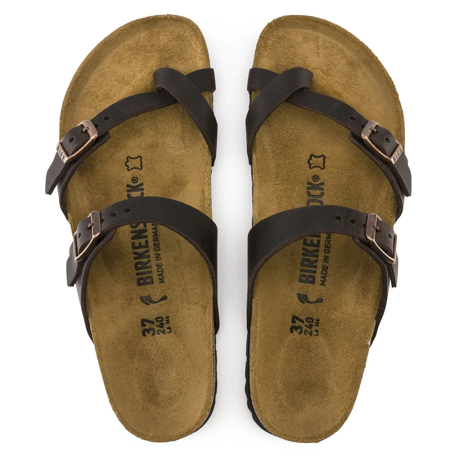 Birkenstock Mayari Habana Oiled Leather Sandal - Regular