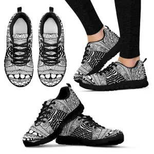 Black & White Shape Women's sneakers