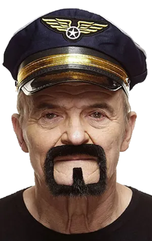 Black Goatee Beard