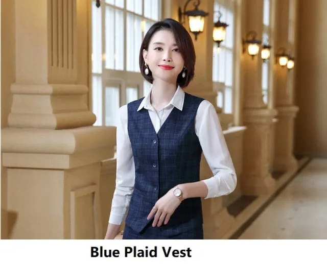 Blazer Fashion Plaid
