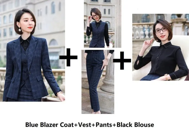 Blazer Fashion Plaid
