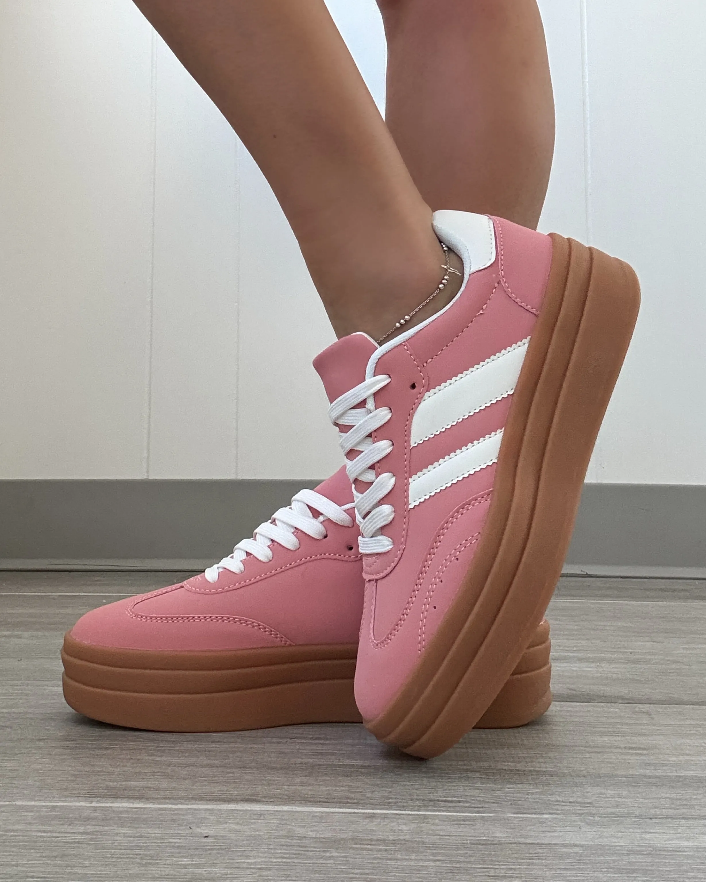 Blush Streaks Sneakers