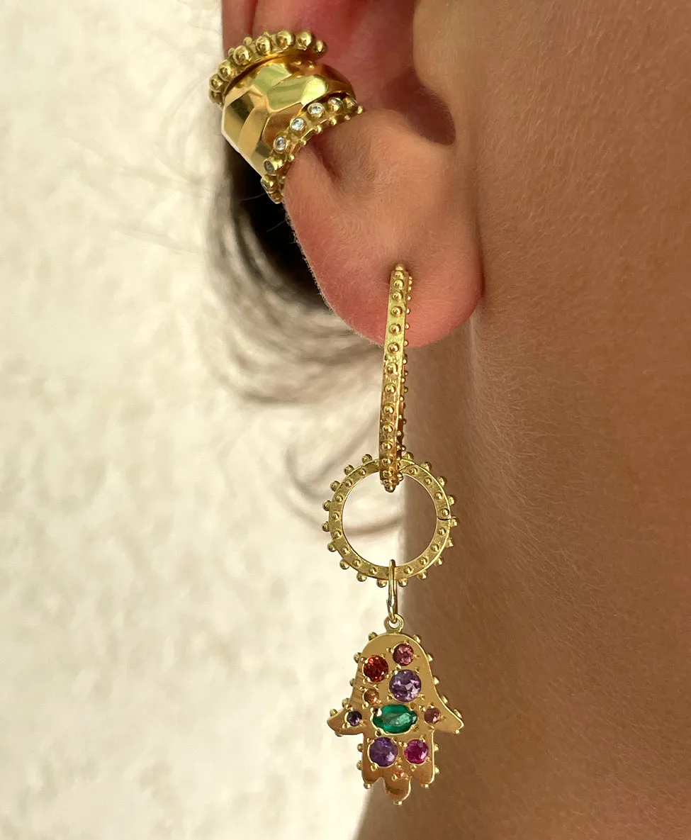 BOHEME MEDIUM HOOP EARRINGS