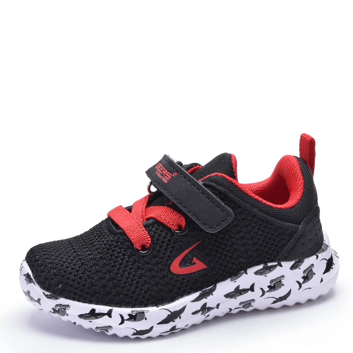 Boys Toddler Shoes Shark Athletic Kids Sneakers, Sizes 5-10