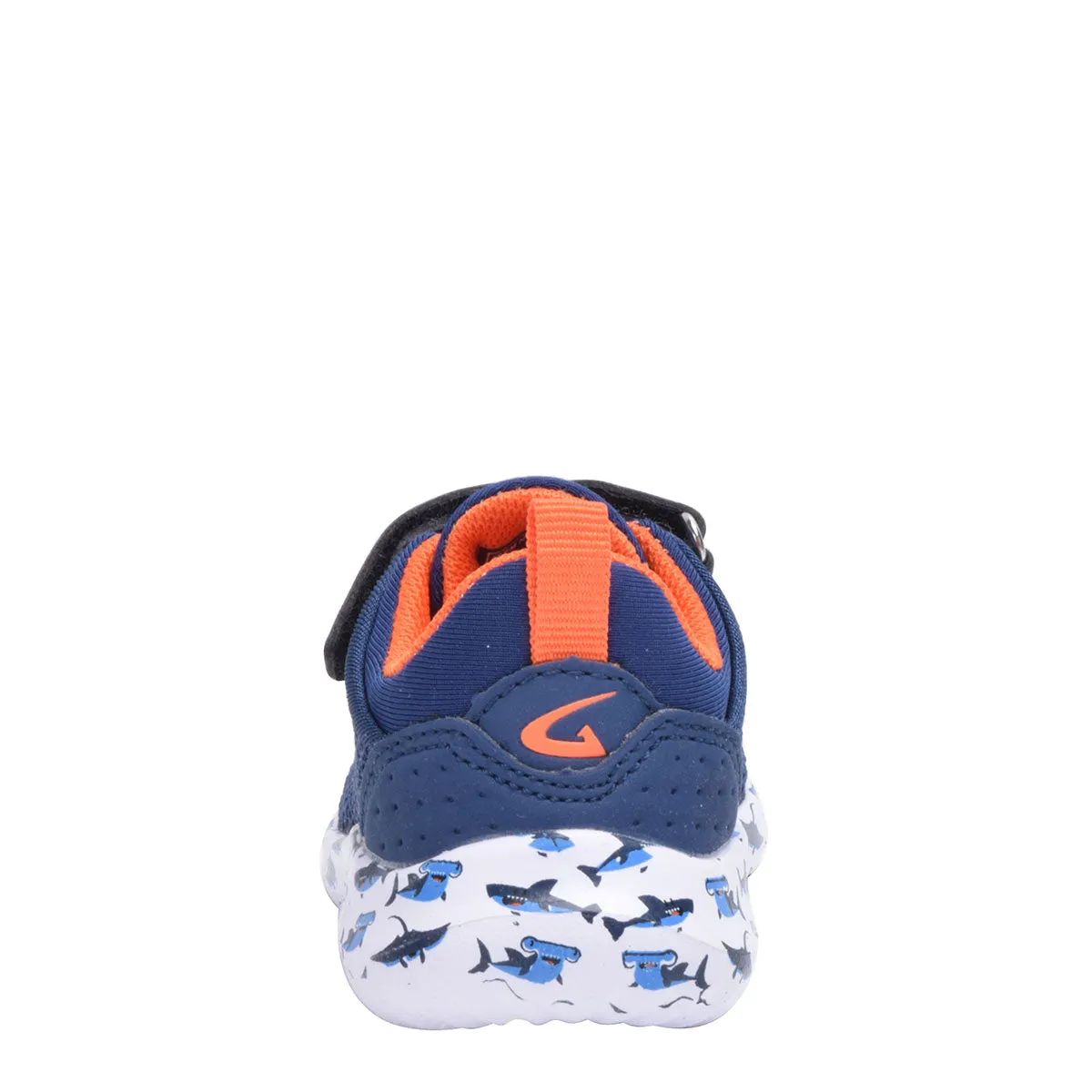 Boys Toddler Shoes Shark Athletic Kids Sneakers, Sizes 5-10