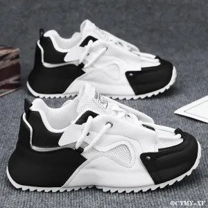 Breathable Mesh Platform Sports Shoes
