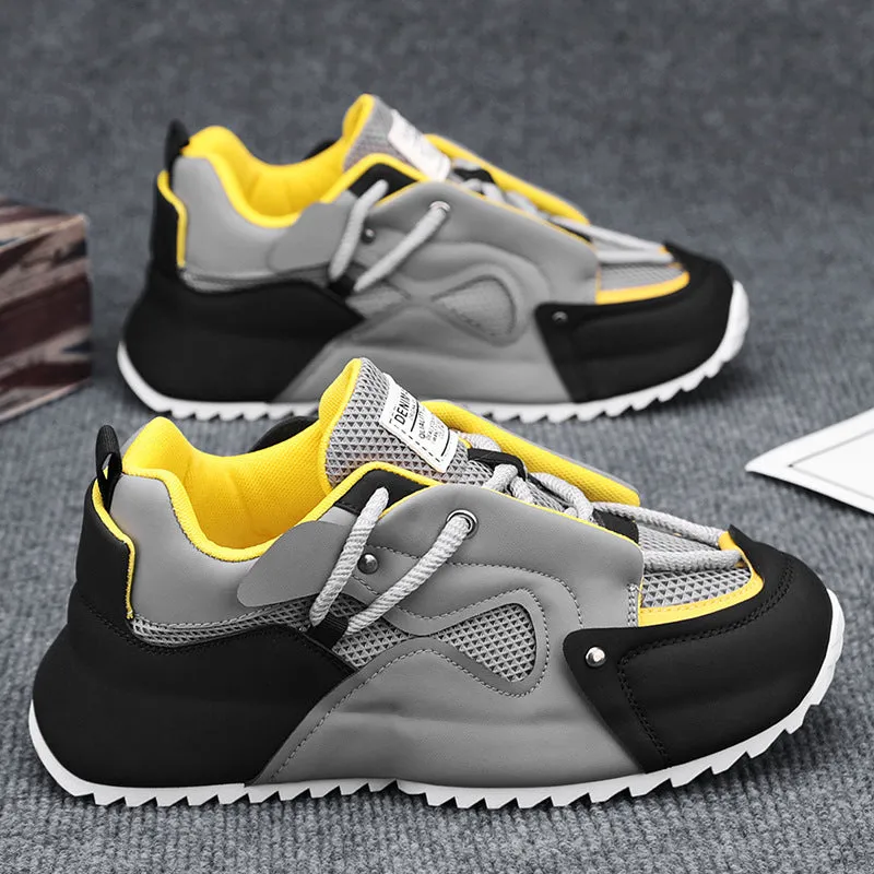Breathable Mesh Platform Sports Shoes