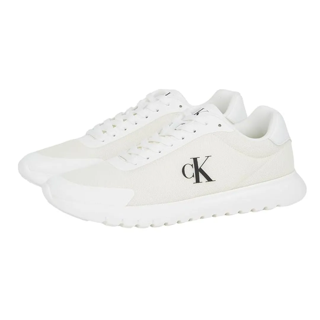 Calvin Klein Eva Mesh Runner Trainers YM0YM01264-WHT