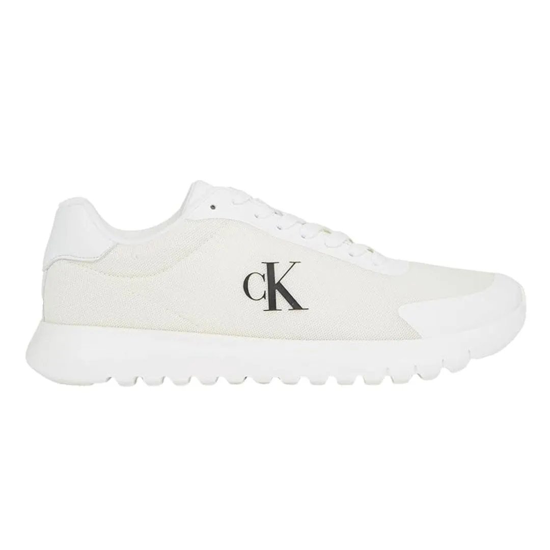 Calvin Klein Eva Mesh Runner Trainers YM0YM01264-WHT