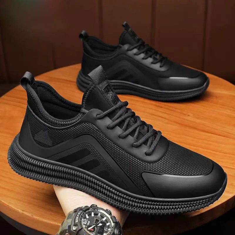 Cameron – Breathable Casual Sneakers in Premium Vegan Leather
