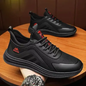Cameron – Breathable Casual Sneakers in Premium Vegan Leather